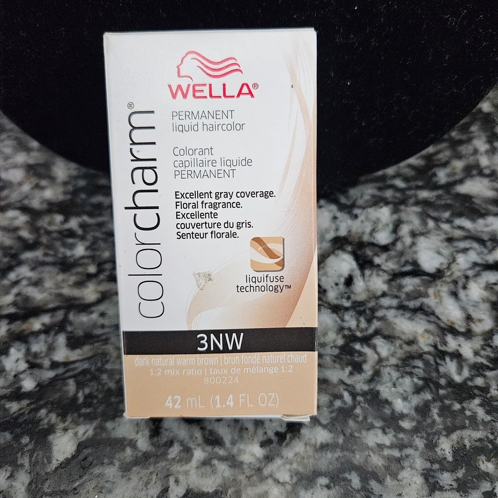 3NW Wella Colorβ Charm Permanent Liquid Hair Color NIB
